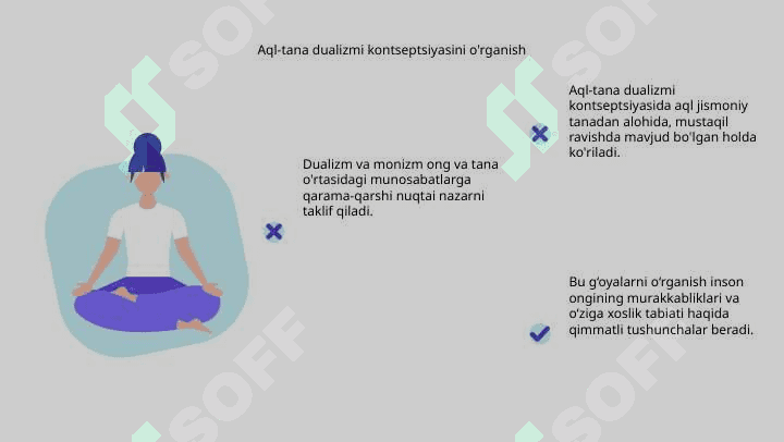 Insonni tushunishda dualizm va monizm nuqtaiy nazaridan yondashuv 4