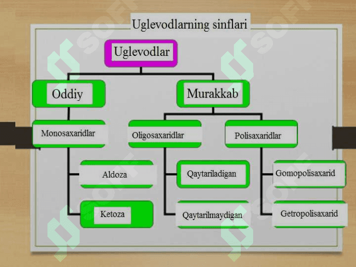 UGLEVODLAR VA GLIKOZIDLAR 6