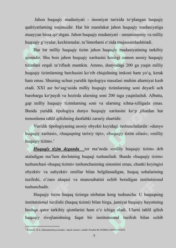 YURIDIK TIPOLOGIYA 5