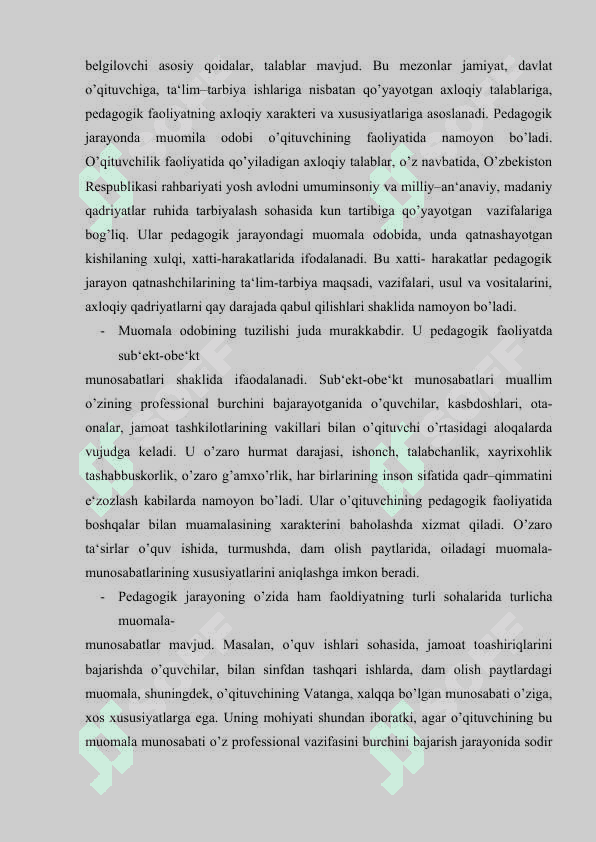 O’qituvchining muomala odobi 4