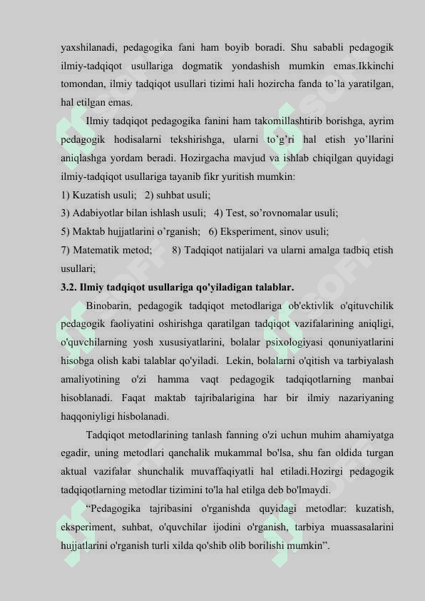 PEDAGOGIKA FANINING ILMIY TADQIQOT METODLARI 4