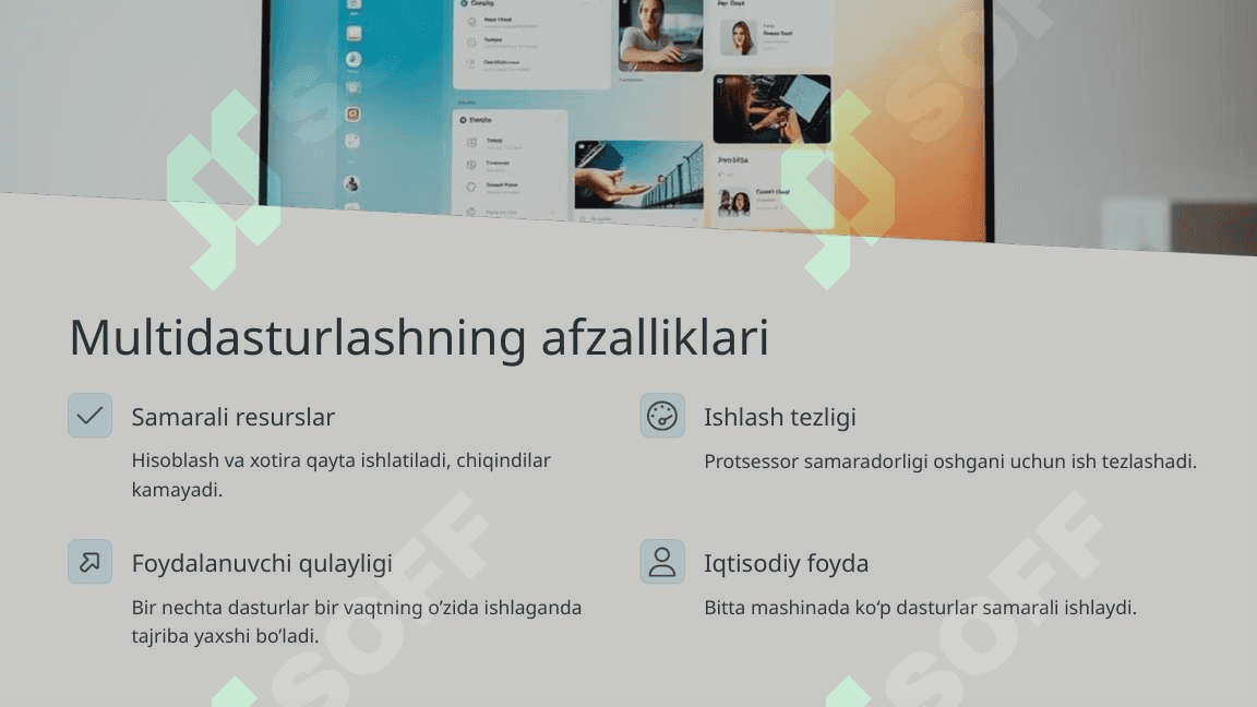 Multidasturlash va Multiprotsessorlash 3