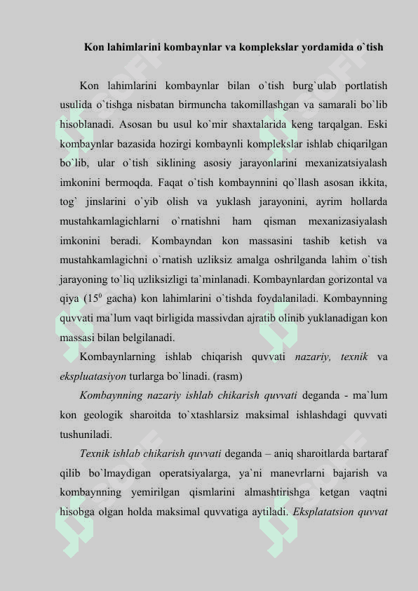 Kon lahmlarini o'tish texnologiyasini takomillashtirish 8
