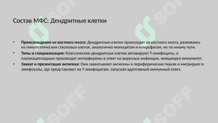 Мононуклеарно-фагоцитарная система. Состав, функциональное значение 7