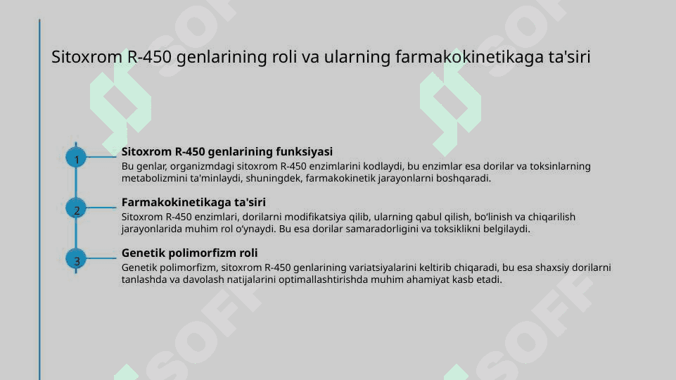 Biokimyo. Sitoxrom R-450 induktorlari va ingibatorlarini klinikada qo'llanilishi . Sitoxrom  R 450 geni polimorfizmi  davolashning personifikatsiya asoslari 4