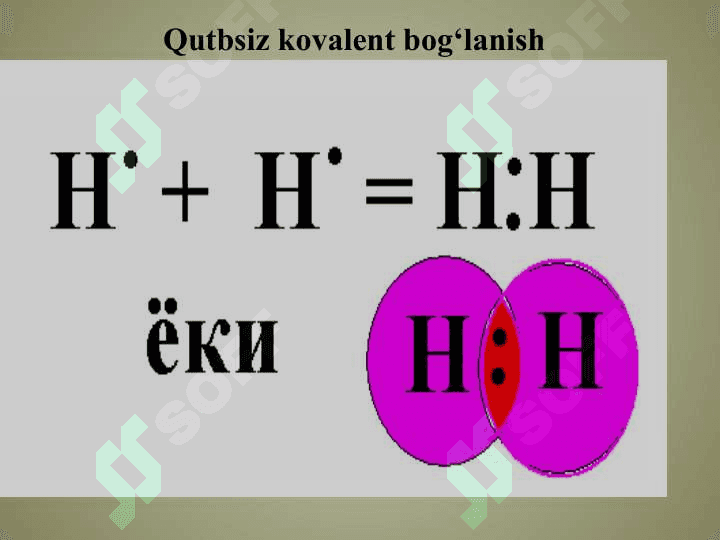 KIMYOVIY BOG‘LANISH VA  UNING TURLARI 6