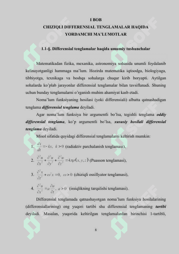 Chiziqli bo’lmagan tenglamalar 8