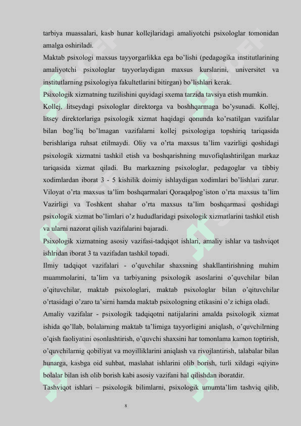 MAKTAB AMALIYOTCHI PSIXOLOGI FAOLIYATNING 7