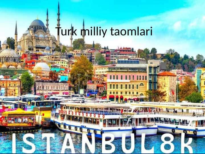 Turk milliy taomlari