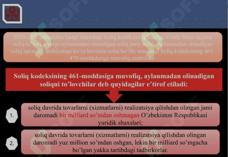 Aylanmadan olinadigan soliq 6