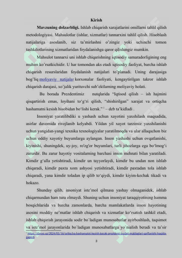 Xarajatlarning iqtisodiy mazmuni va mohiyati 3