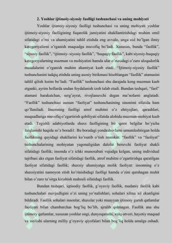 O‘ZBEKISTONDA YOSHLARGA OID DAVLAT SIYOSATINING AMALGA OSHIRILISHI 6