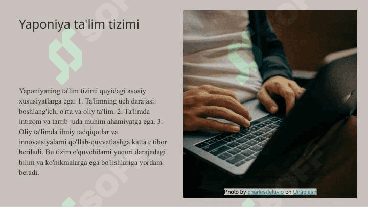 Rivojlangan xorijiy mamlakatlar ta'lim tizimi 5