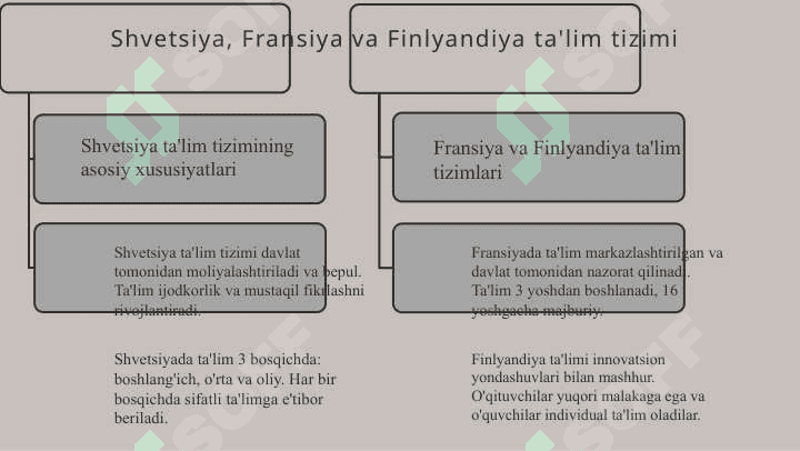 Rivojlangan xorijiy mamlakatlar ta'lim tizimi 8