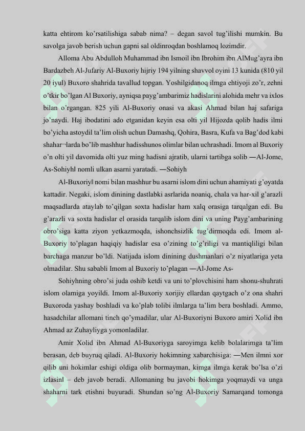 O’zbekiston me’morchiligida Samarqand tarixiy obidalari 8