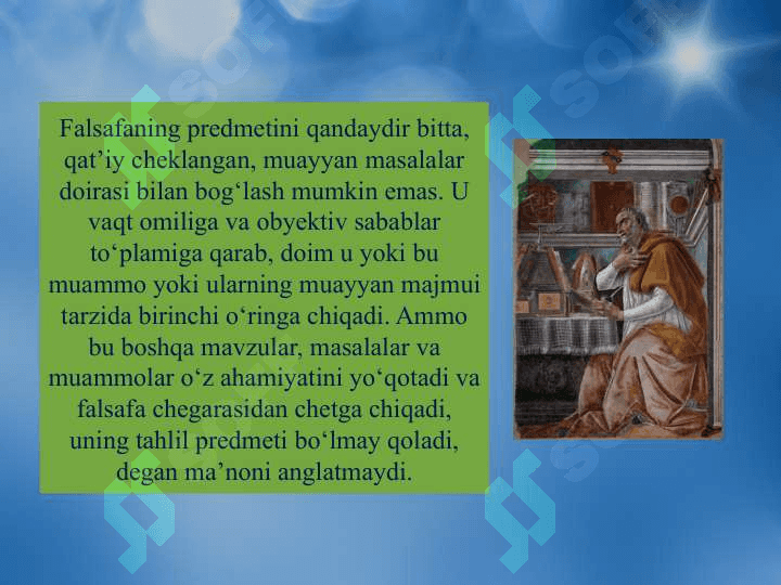 Falsafa va uning jamiyat hayotidagi roli 3