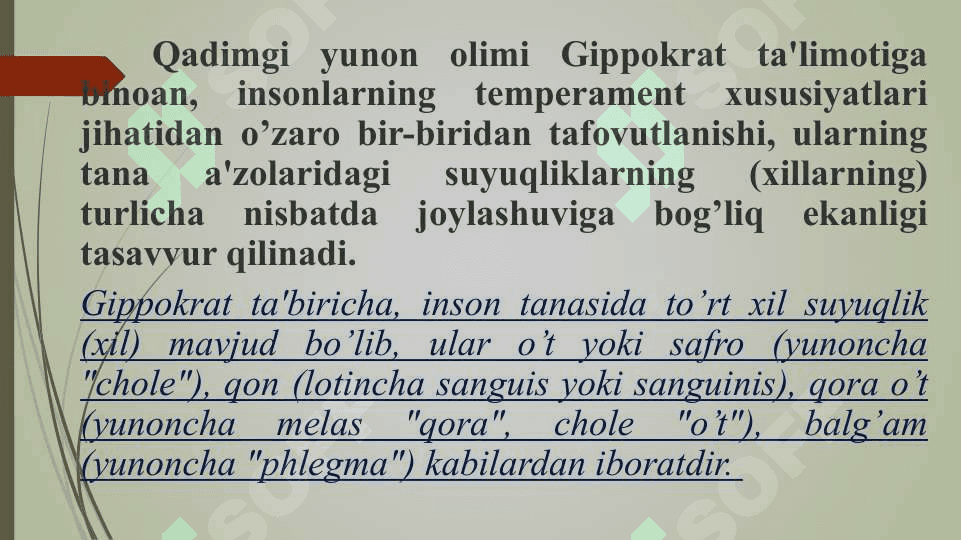 TEMPERAMENT. XARAKTER. QOBILIYAT VA IQTIDOR 5