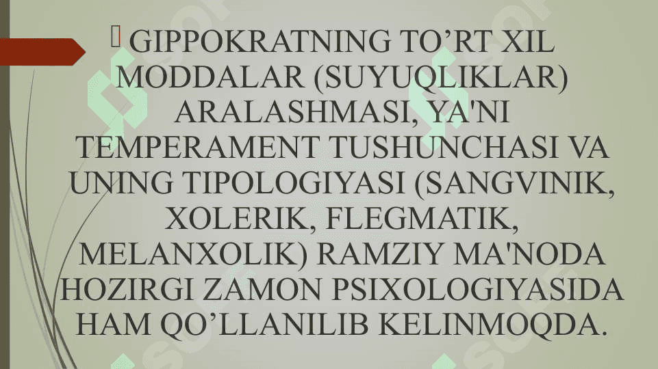 TEMPERAMENT. XARAKTER. QOBILIYAT VA IQTIDOR 8