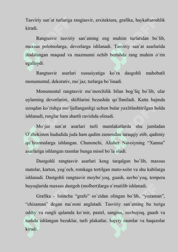 SAN`ATNING KELIB CHIQISHI, MAZMUNI VA MOHIYATI 3