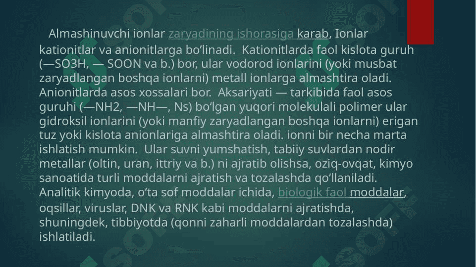 Nooganik ionlar ularning funksiyalari 5