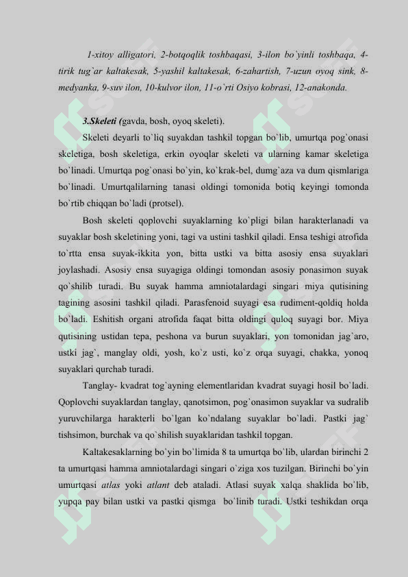 Turli sudralib yuruvchilar 2