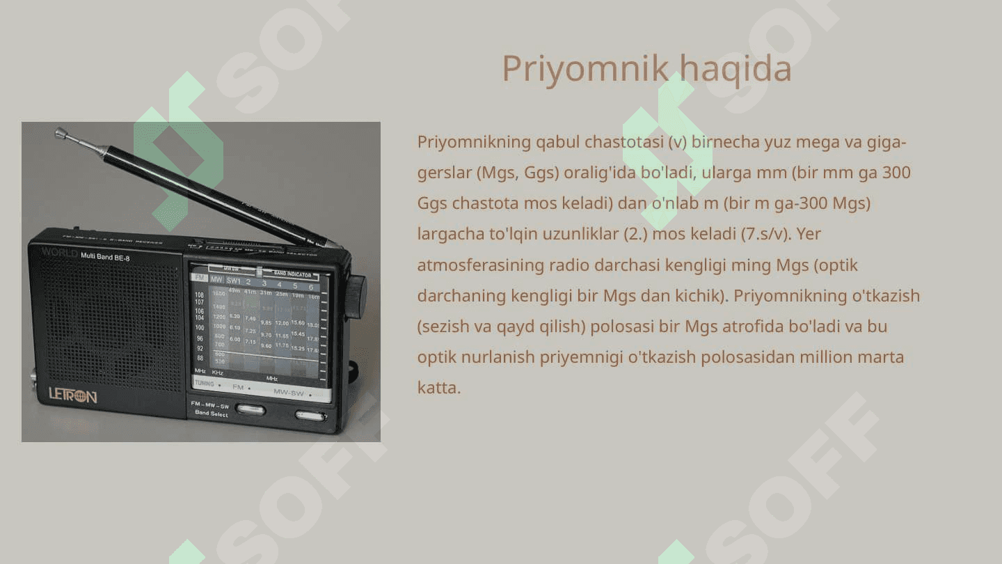 Radioteleskop mavzusida 15 listli chiroyli dizayndagi taqdimot 4
