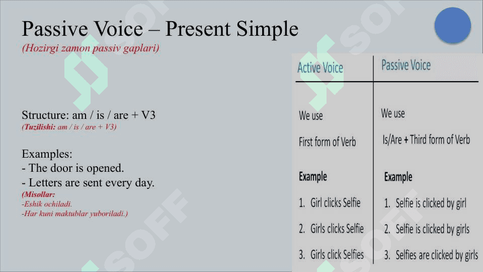 Passive Voice Presentation 4