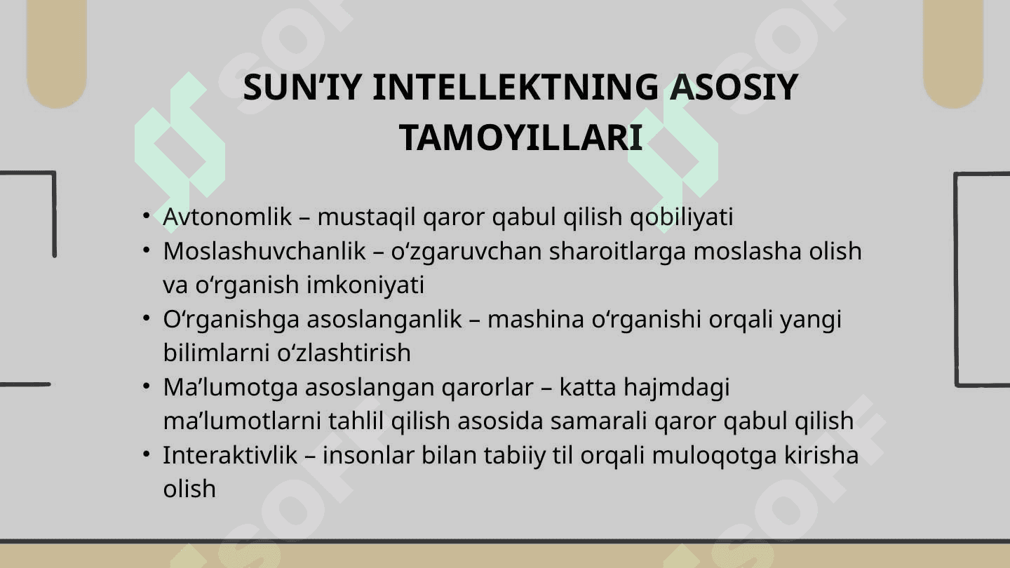 MAVZU: SUNʼIY INTELLEKT - IQTISODIYOTNI INNOVATSION RIVOJLANTIRISH OMILI SIFATIDA. Taqdimot 4