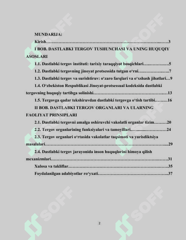 dastlabki tergov 2