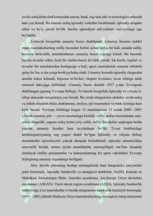 Globallashuvning jamiyat xayotidagi ijobiy tomonlari. 3