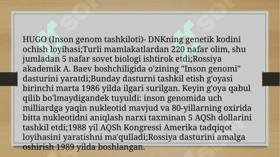 Tibbiyot genetikasi sohasidagi yutuqlar, muammolar va ularning istiqbollari 3