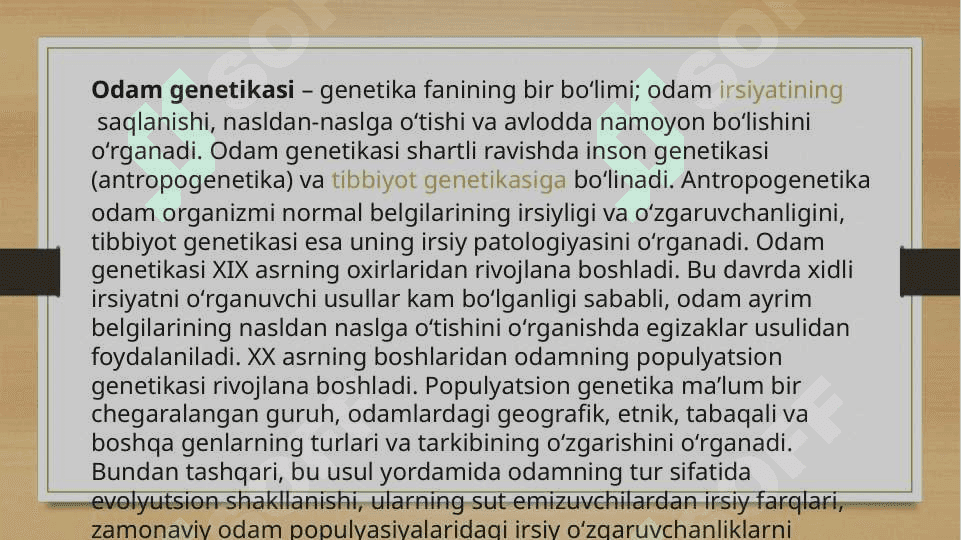 Tibbiyot genetikasi sohasidagi yutuqlar, muammolar va ularning istiqbollari 4