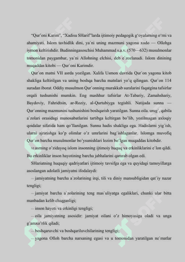 Qur’oni  Karimning  o’zbekcha  tarjimalari  xususida 5