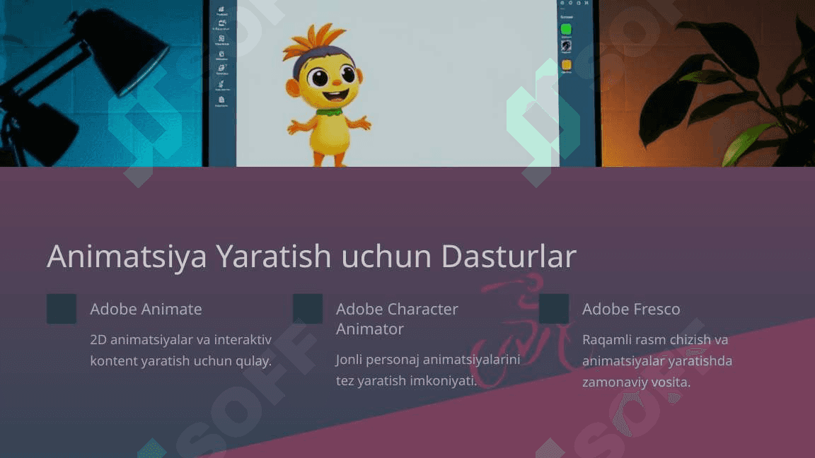 Video va Animatsiya uchun Adobe Dasturlari 4