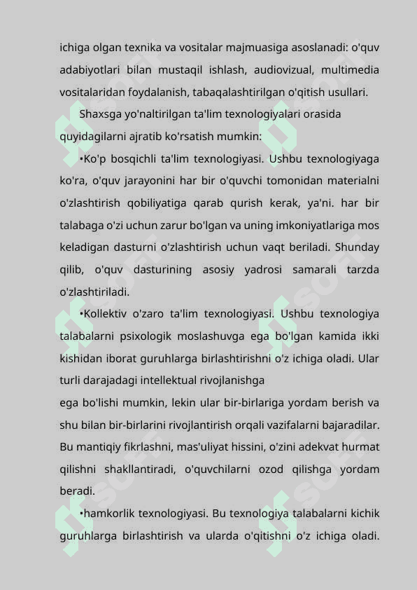 SOHANING INNOVATSION YANGILIKLARI 6