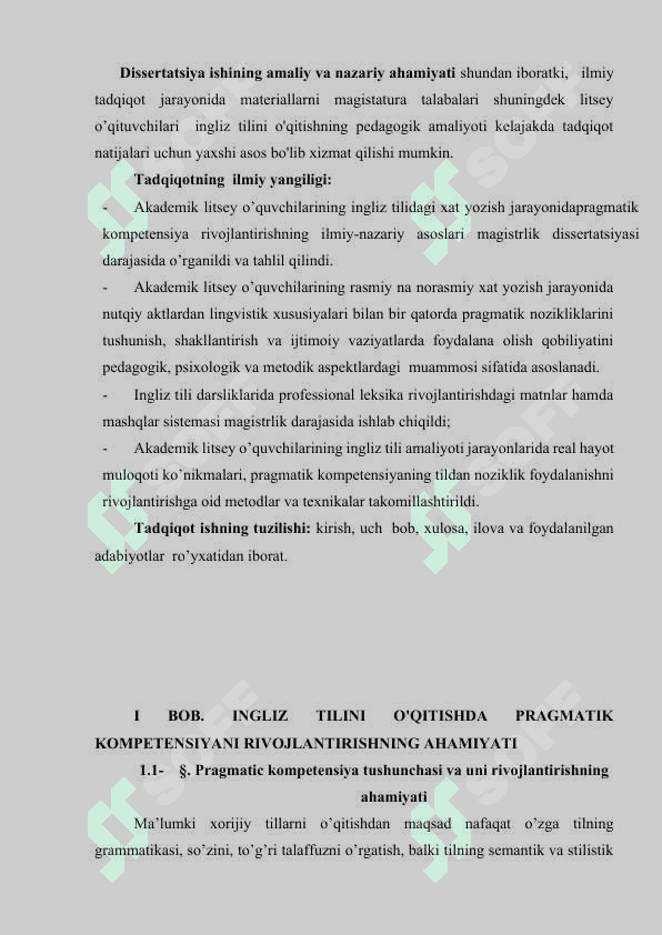 INGLIZ TILINI O‘QITISHDA PRAGMATIK KOMPETENSIYANI RIVOJLANTIRISH METODIKASI (XAT YOZISH JARAYONIDA) 7