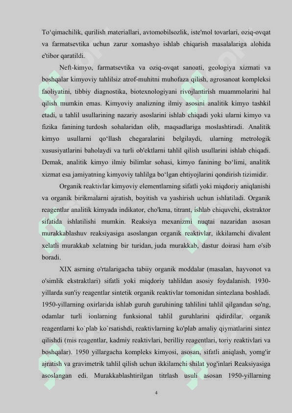 Organik reagentlarning analitik kimyoda qo‘llanishi 4