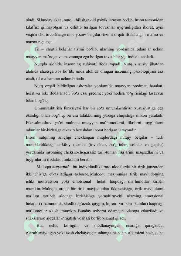 MULOQOT TEXNIKASI VA TEXNOLOGIYASI 4