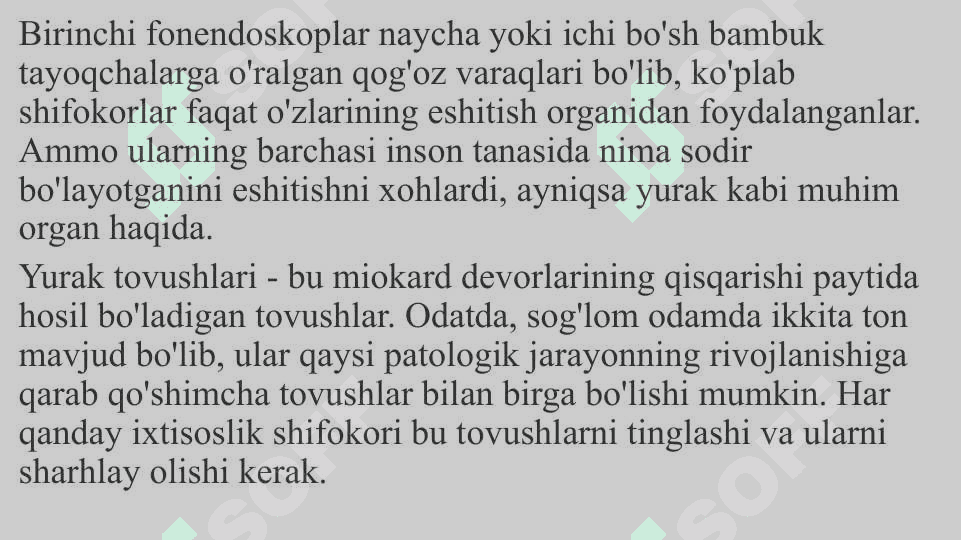 Yurak tonlari 2