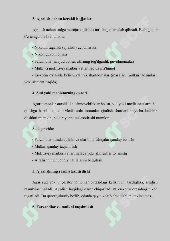 Nikohning tugatilishi 2