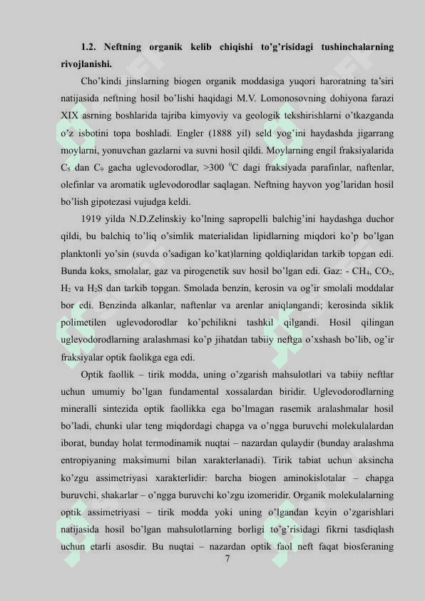 Neftning   kelib chiqish usullari 7