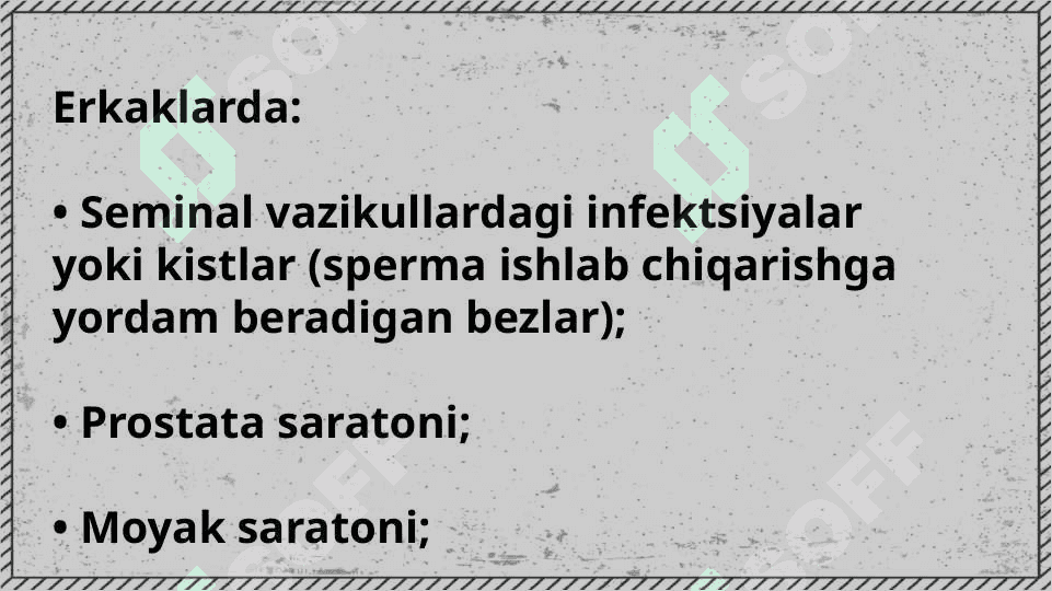 Tos aʼzolari nur tashxisi 8