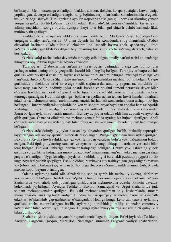 Old va Markaziy Osiyo xalqlari 7