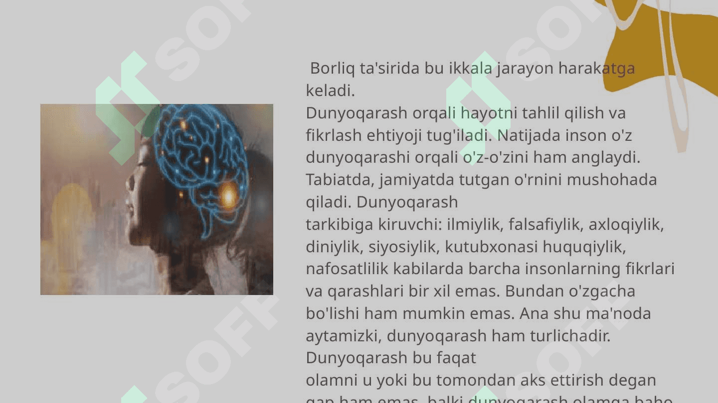 Dunyoqarashning tuzilishi va tarixiy ildizlari 4