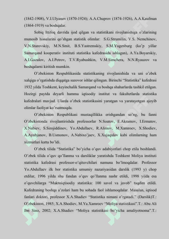 STATISTIKA FANINING PREDMETI VA USLUBI 4