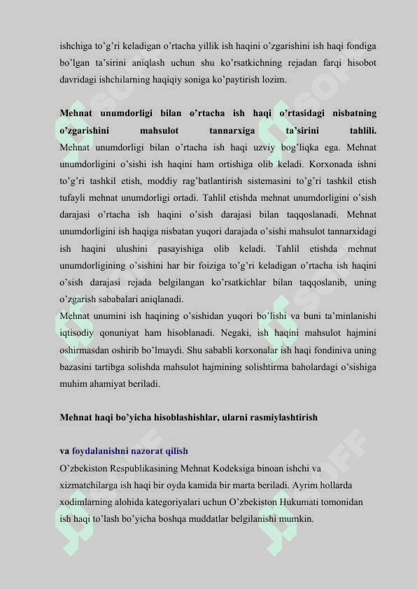 MEHNAT HAQI XARAJATLARI TAHLILI 4