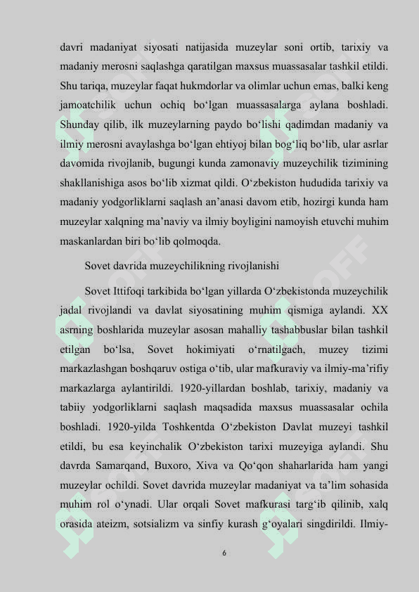 Aholi punktlari muzeylari 6