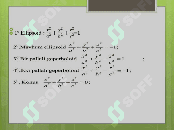 CHIZIQLI ALGEBRA VA ANALITIK GEOMETRIYA 7