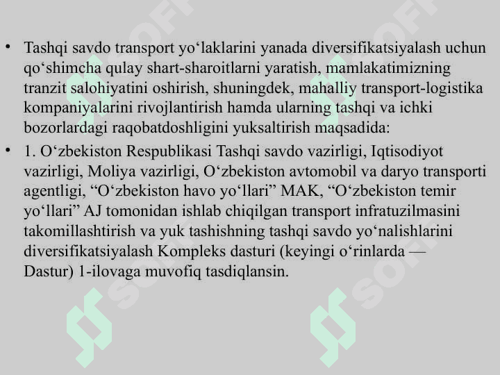 Transport va logistika infratuzilmasi 4