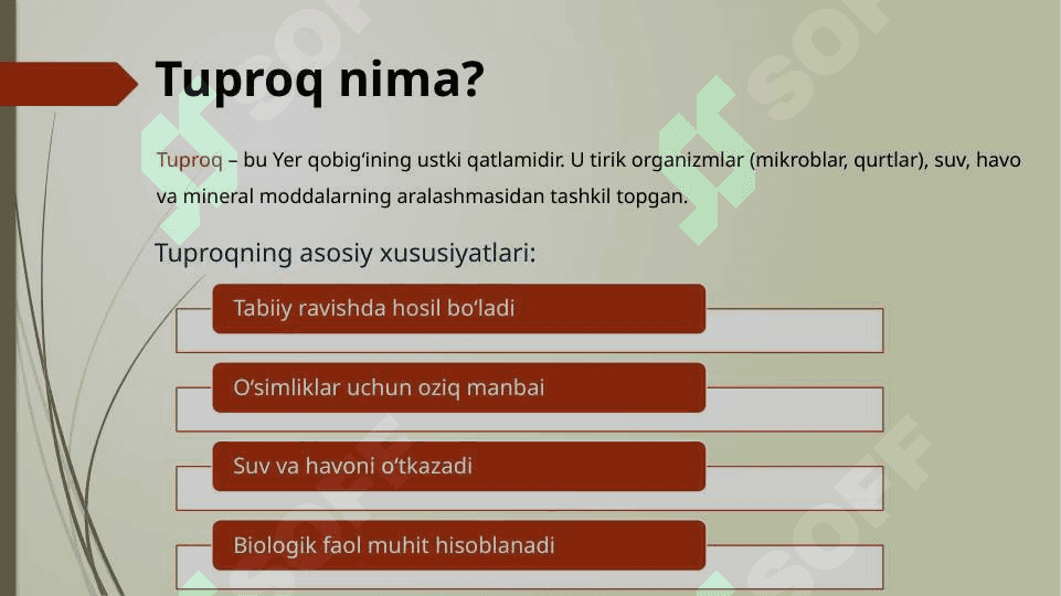 Tuproq va uning tarkibi 3